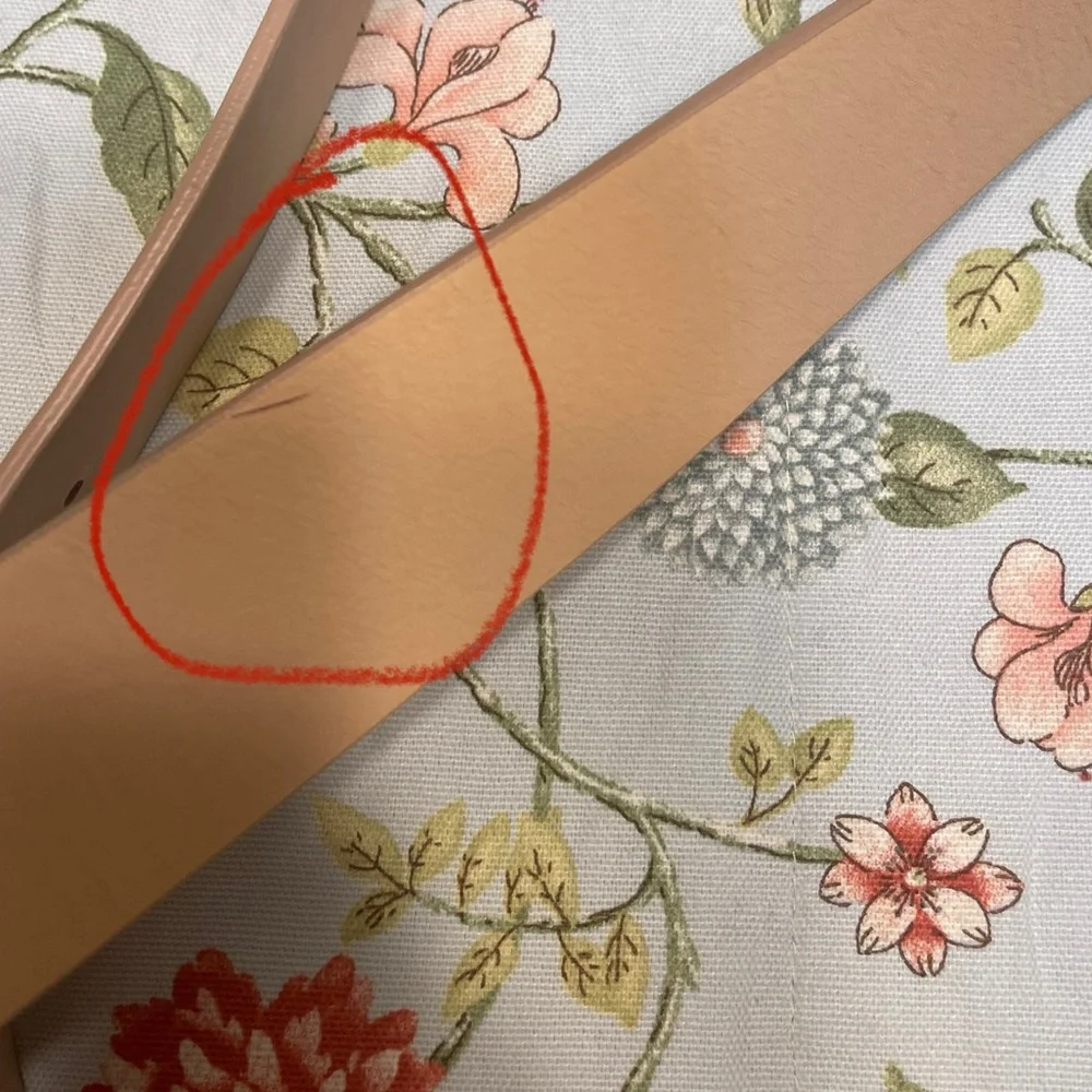 B-Low The Belt Light Tan Leather Belt